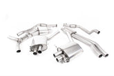 Milltek Audi RS5 B9.5 2.9 V6 TURBO SPORTBACK (NON OPF MODELS) (2019 and Later) Cat-back Exhaust - with Titanium Oval Trims (Includes additional Valve Motors for Facelift models)